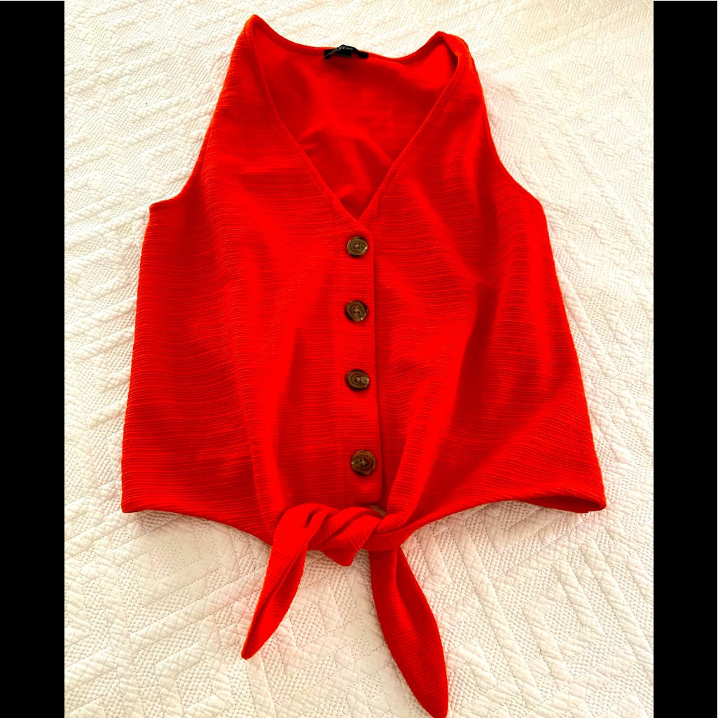 Jcrew Front Tie Tank